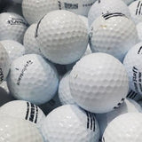 Mix Range Black Stripe BA Grade Used Range Balls from Golfball Monster